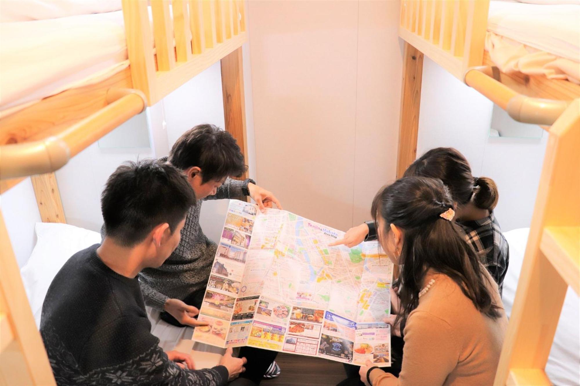 Jam Hostel Hakata Station Front Semi-Private Room With Shared Bathroom - Vacation Stay 61445 فوكوكا المظهر الخارجي الصورة